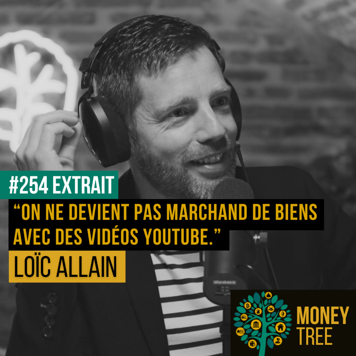 “On ne devient pas marchand de biens avec des vidéos YouTube.” [Extrait Loïc Allan]