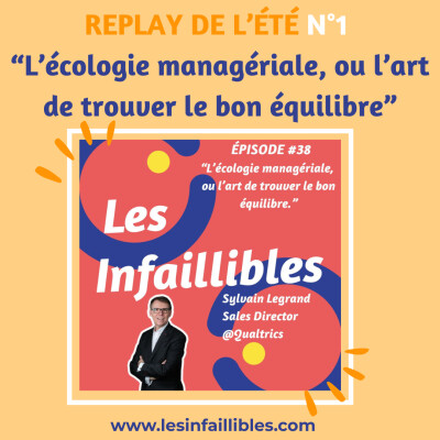 [REPLAY] L'écologie managériale ou l'art de trouver le bon équilibre - Sylvain Legrand - Qualtrics - Sales Director cover