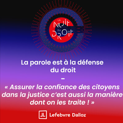 [# 1]  « Assurer la confiance des citoyens dans la justice, c’est aussi la manière dont on les traite ! », interview de P. Ghaleh-Marzban cover
