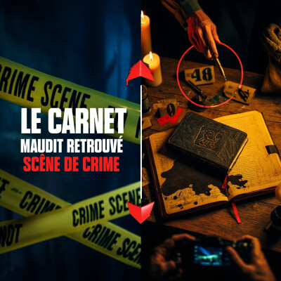 SCÈNE DE CRIME : Le carnet "Témoin 7" n'aurait jamais dû être lu | Podcast Horreur cover