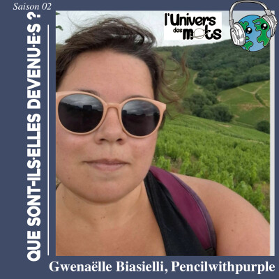Gwenaëlle Biasielli, aka Pencilwithpurple, dans Que sont-il.elle.s devenu.e.s cover