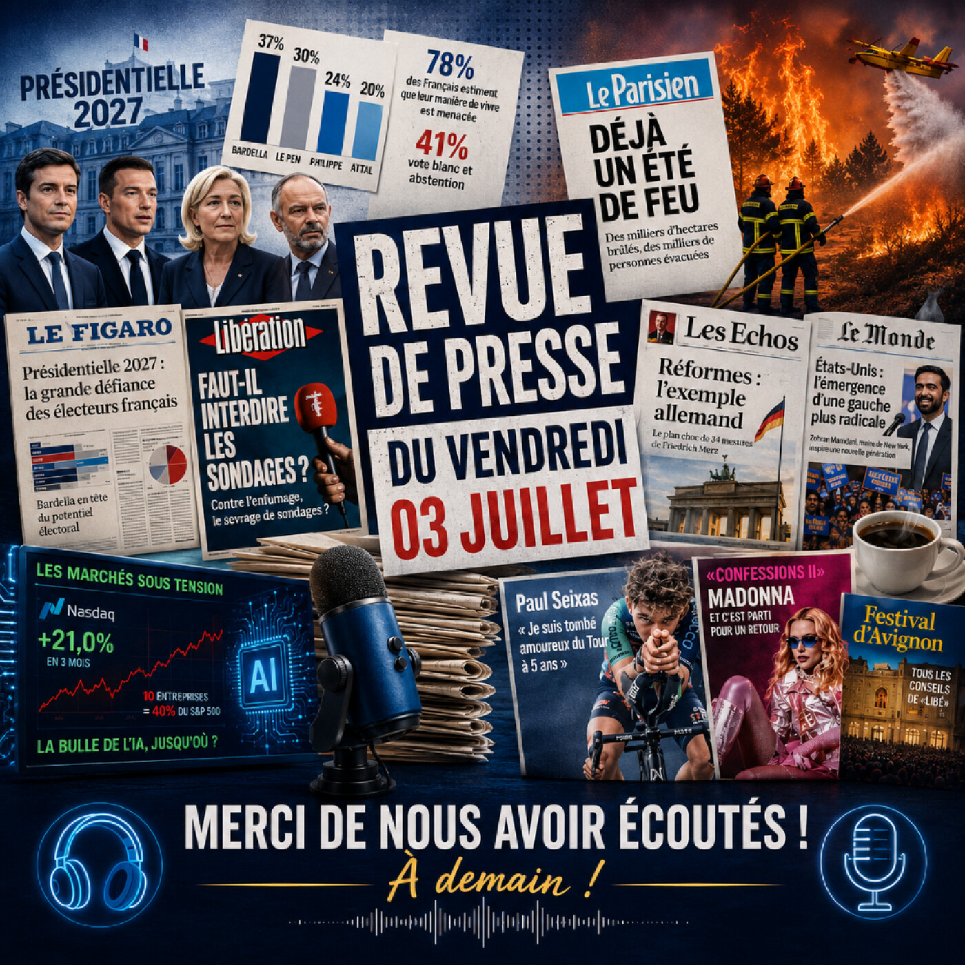 Revue de presse du 03 juillet episode artwork