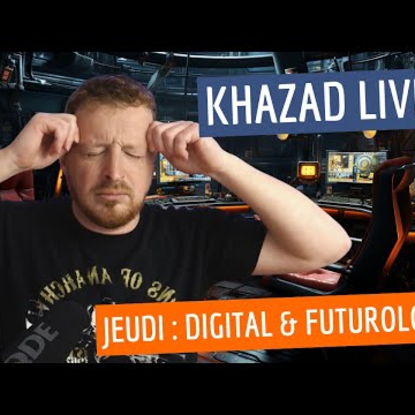Travail en France, Emploi vs IA, Impression 3D, Neuralink les fous, Chine  [KhazadLive 17/08] episode artwork