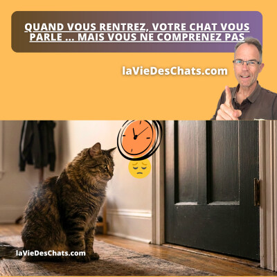 QUAND VOUS RENTREZ, VOTRE CHAT VOUS PARLE ... MAIS VOUS NE COMPRENEZ PAS cover