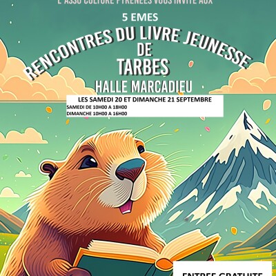 5èmes Rencontres du Livre Jeunesse de Tarbes cover