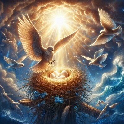 Prépare ta maison pour accueillir le divin - Archange Gabriel Psaume 95 cover