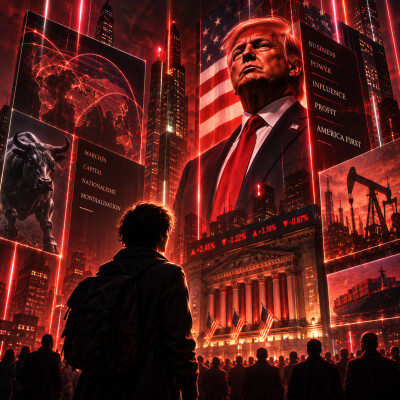 Une année en prépa : LE NOUVEAU CAPITALISME DE DONALD TRUMP cover