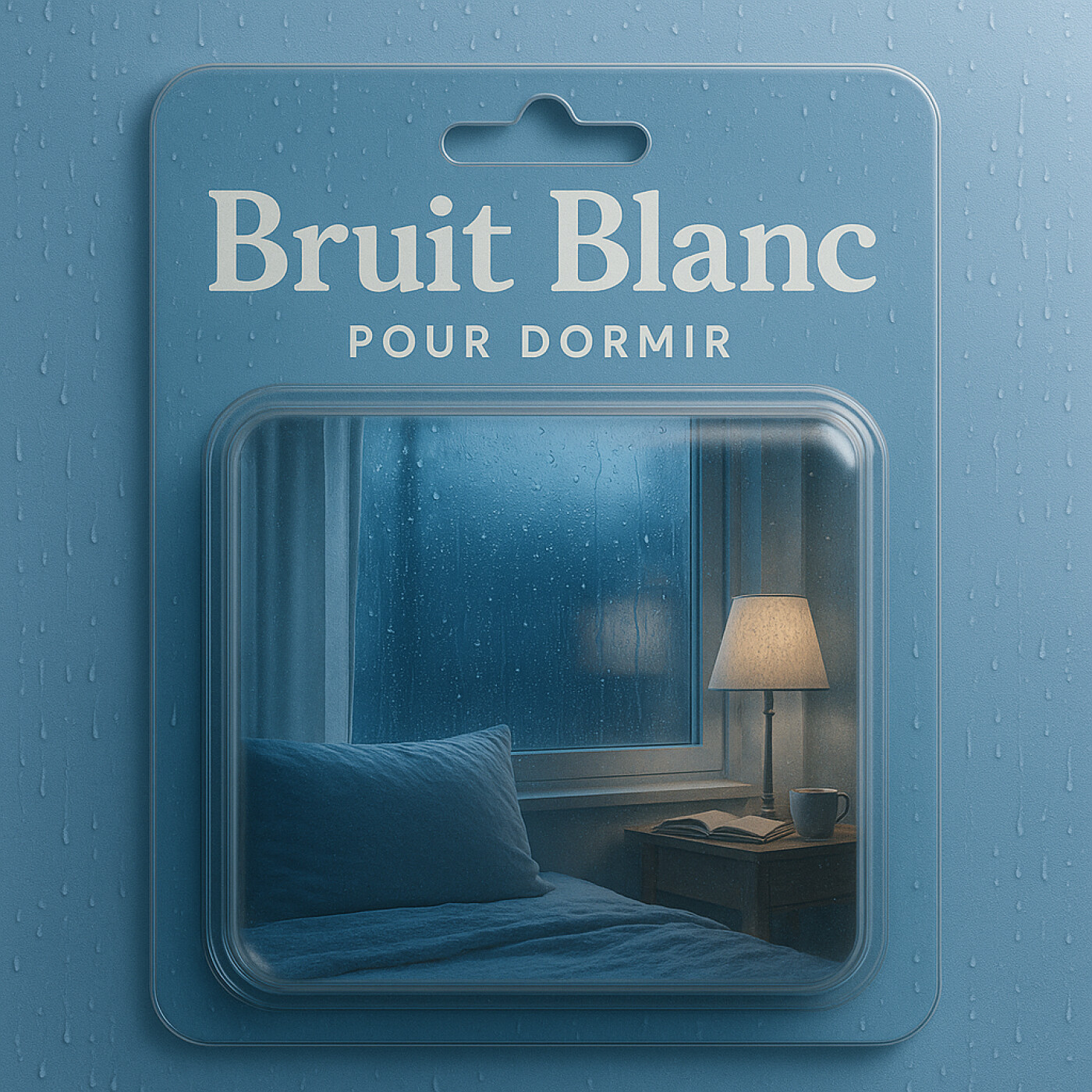 1 H Bruit blanc pour DORMIR | PLUIE pour retrouver un Sommeil profond