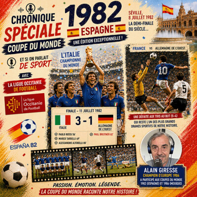 Chronique spéciale Coupe du Monde de Football N°12- 1982 Espagne cover