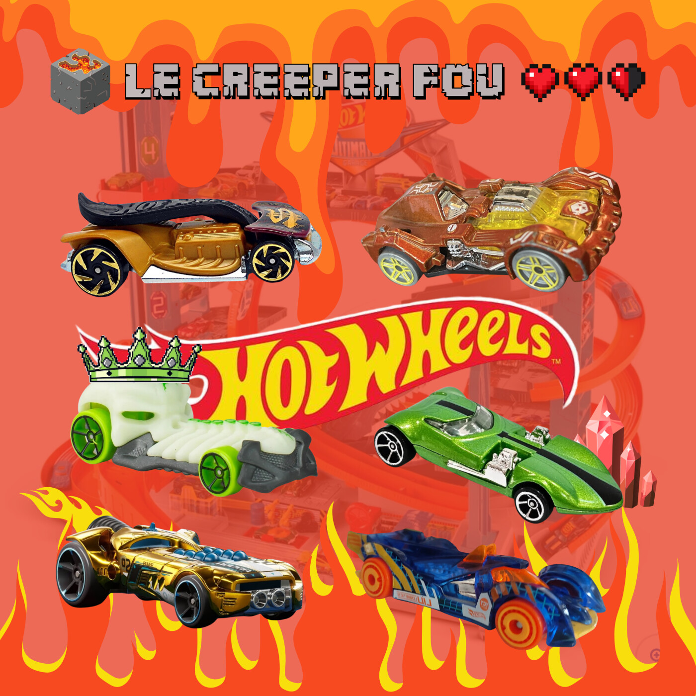HOTWHEELS - 👉 Mes voitures Hot Wheels préférées 🚗💨 (Twin Mill, Turbot, Clip Rod et les autres !) - Episode 4 - Le creeper fou episode artwork