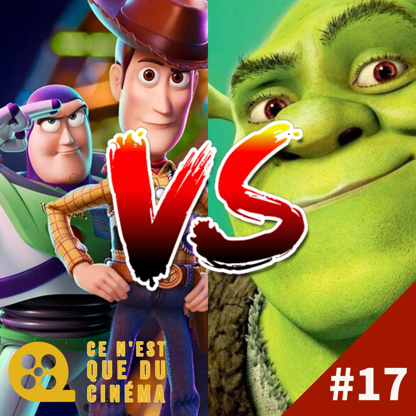 Toy Story VS Shrek - Le Clash de l'animation