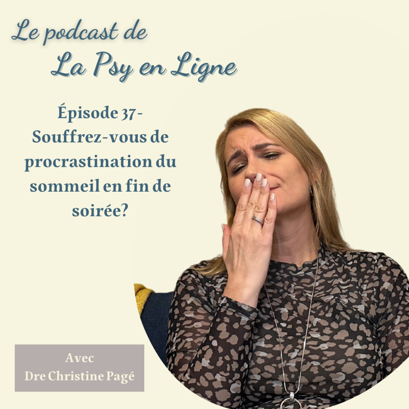 Le Podcast de la Psy en ligne- Psychologie et charge mentale