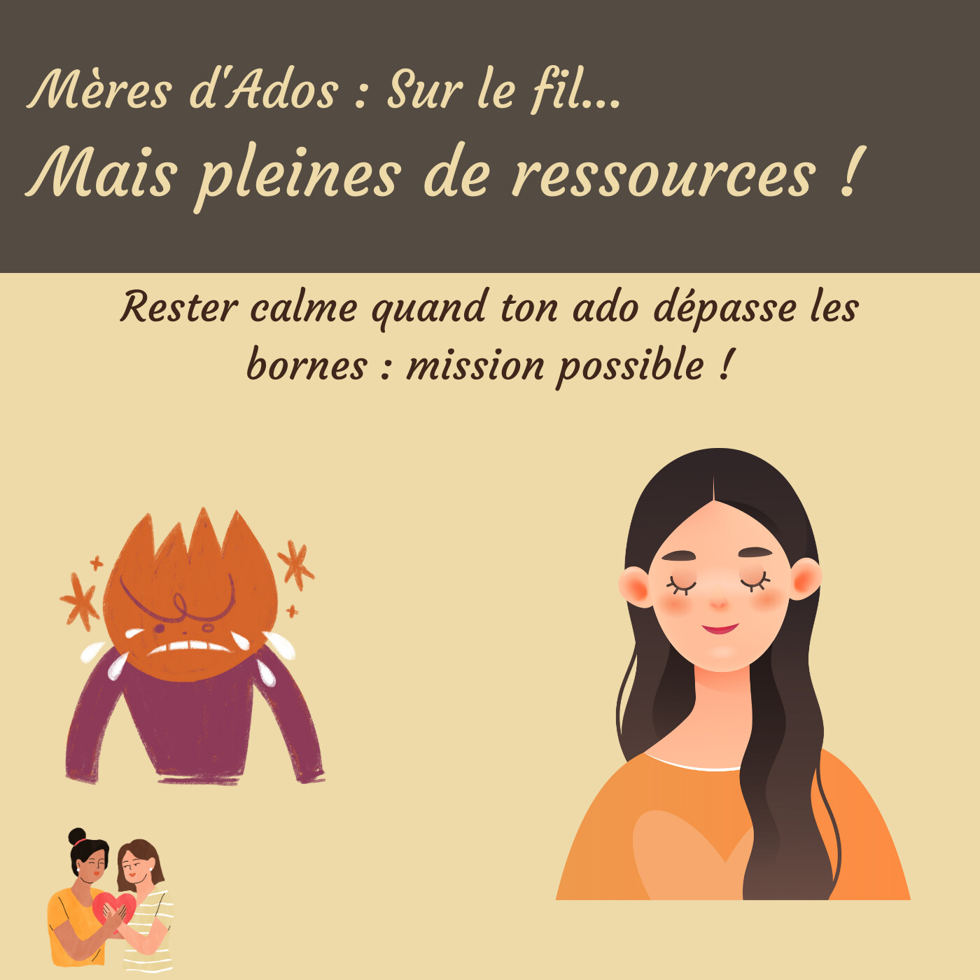 Rester calme quand ton ado dépasse les bornes : mission possible ! Rester calme quand ton ado dépasse les bornes : mission possible !