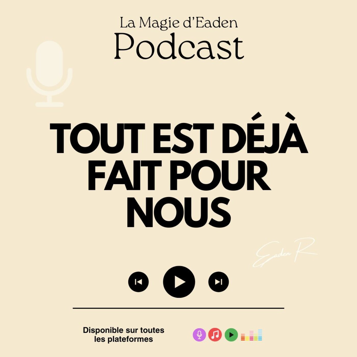 Tout est déjà fait pour nous episode artwork