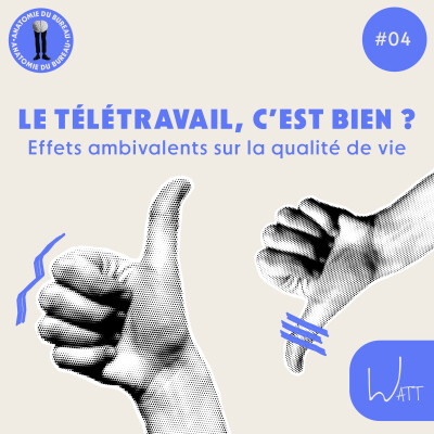 Lé télétravail c'est bien ? Effets ambivalents sur la qualité de vie. cover