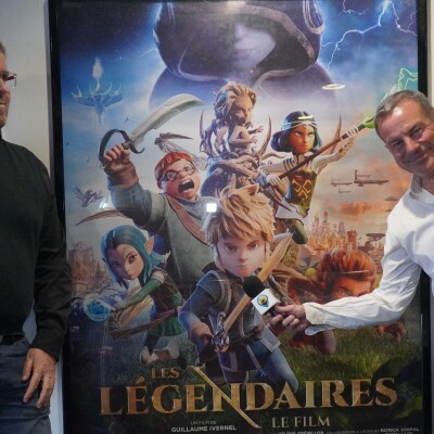 Depuis les cinémas Grand Ecran, le directeur Patrick Gabet nous présente 2 films à l'affiche avec un guest du film Les Légendaires et 2 avan cover