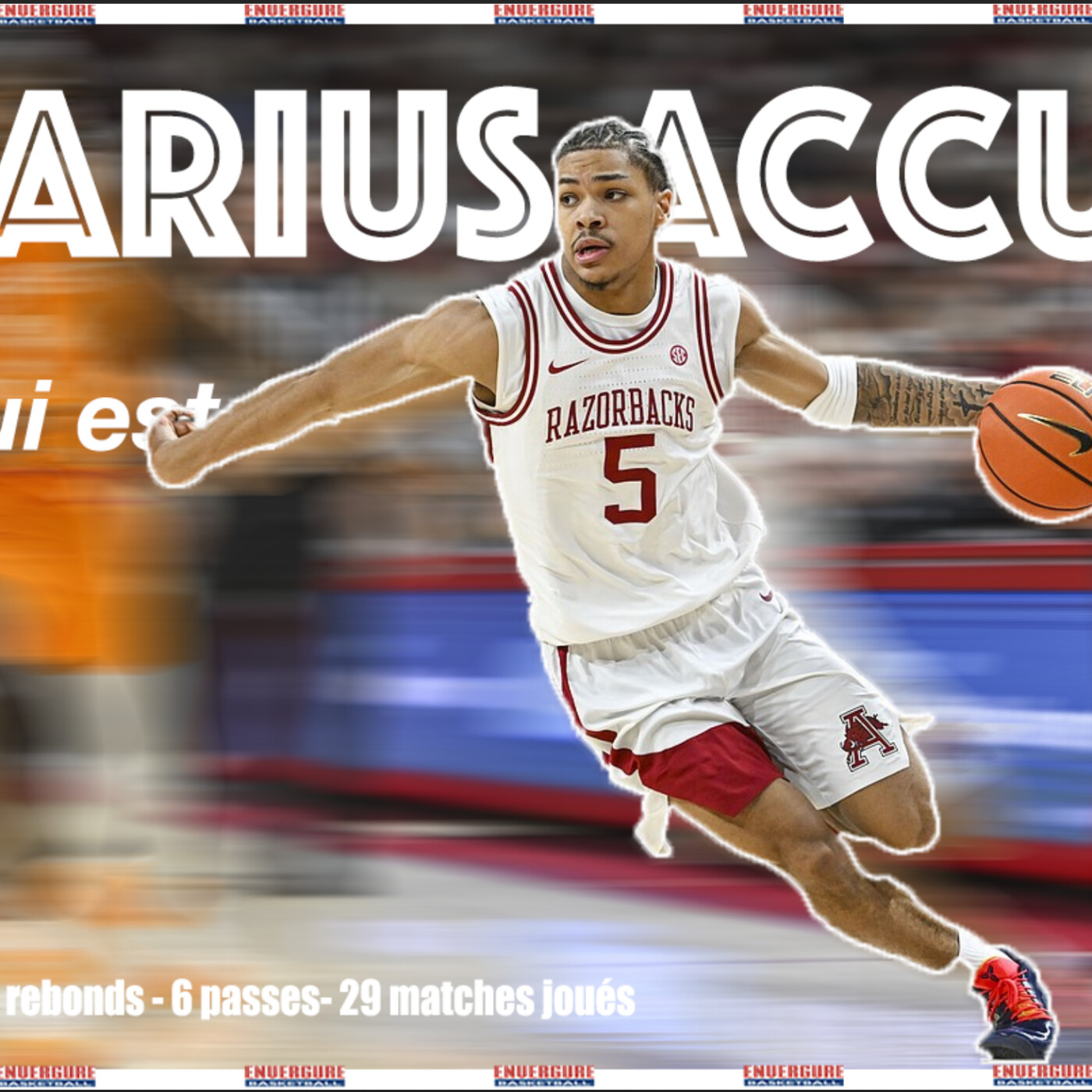 NBA Draft 2026 : Qui est Darius Acuff ?