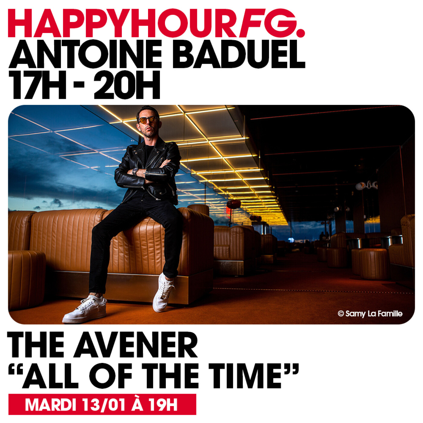 HAPPY HOUR FG AVEC ANTOINE BADUEL. L'INTERVIEW : THE AVENER