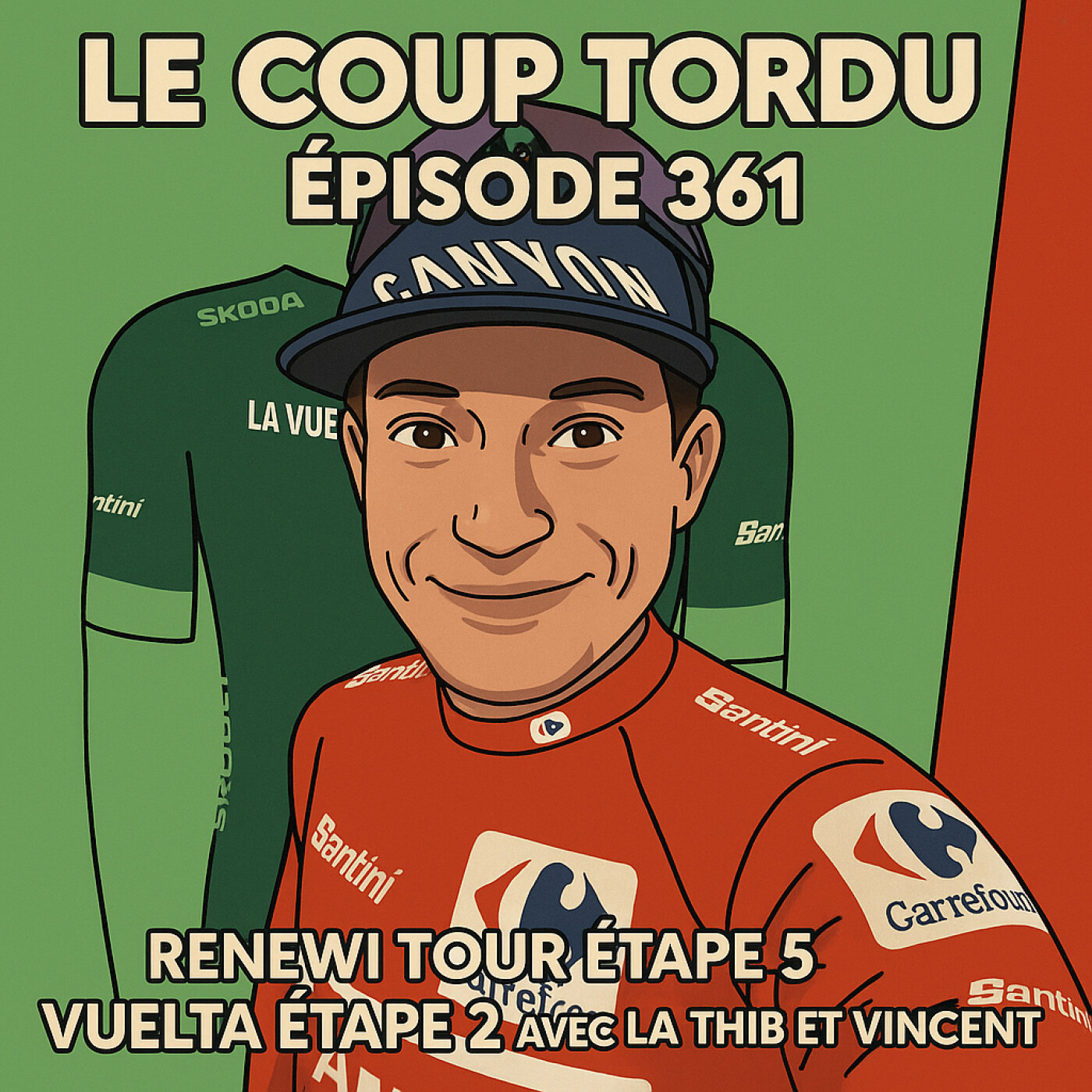 COUP TORDU EPISODE 361 : VUELTA ETAPE 2 + RENEWI TOUR ETAPE 1 episode artwork