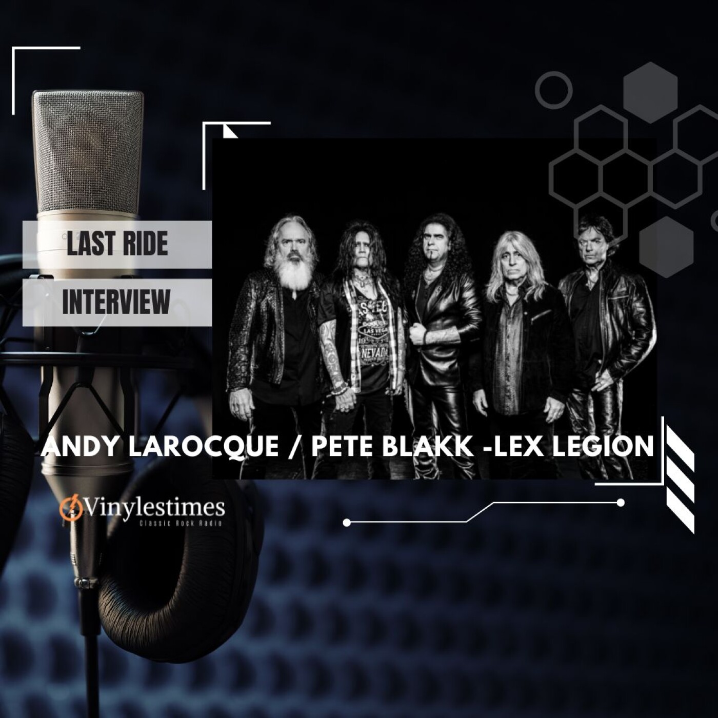 Last Ride - reçoit Andy LaRocque et Pete Blakk - Lex Legion. episode artwork