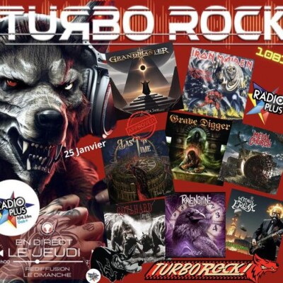 TURBO ROCK#1081 Le 25 janvier 2024 avec Gilles & Jean Claude cover