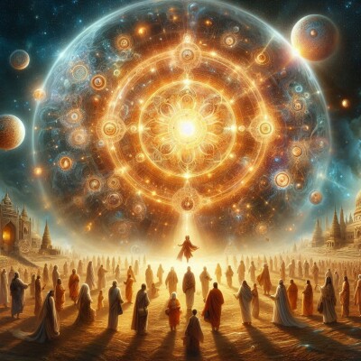 Arrêtez de rêver le monde divin, unissez vous pour lui construire un corps - Archange Ouriel Psaume 60 cover