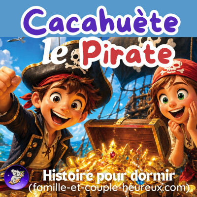 Cacahuète le pirate 🏴☠️ Histoire pour s’endormir enfant 🌙 Conte du soir | Patricia Histoires cover
