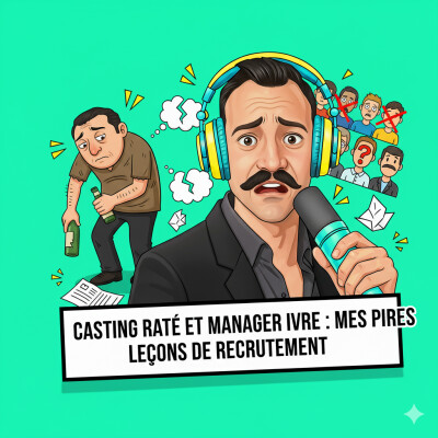 #2 - Casting raté et manager ivre : Mes pires leçons de recrutement. cover