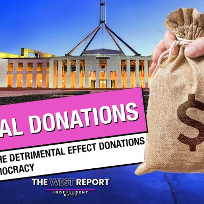 Ban political donations | The West Report cover