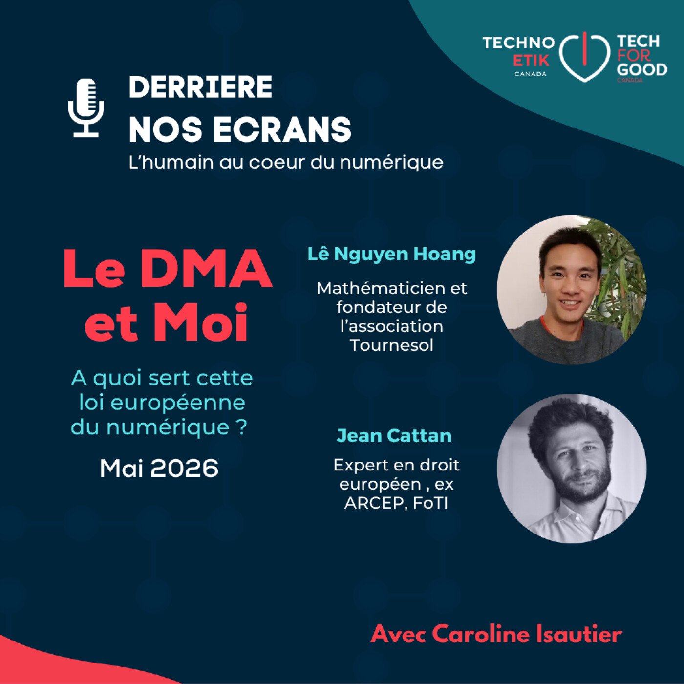 #24 - Le DMA européen et Moi avec Jean Cattan et Lê Nguyen Hoang #24 - Le DMA européen et Moi avec Jean Cattan et Lê Nguyen Hoang