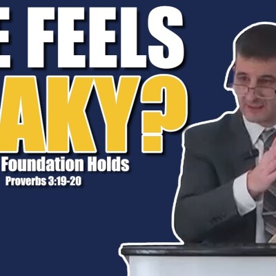 Finding Stability When Life Feels Shaky | Proverbs 3:19-20 cover