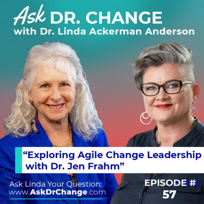 57. Exploring Agile Change Leadership with Dr. Jen Frahm cover