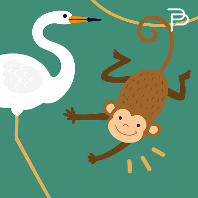 Le Singe et la Cigogne cover