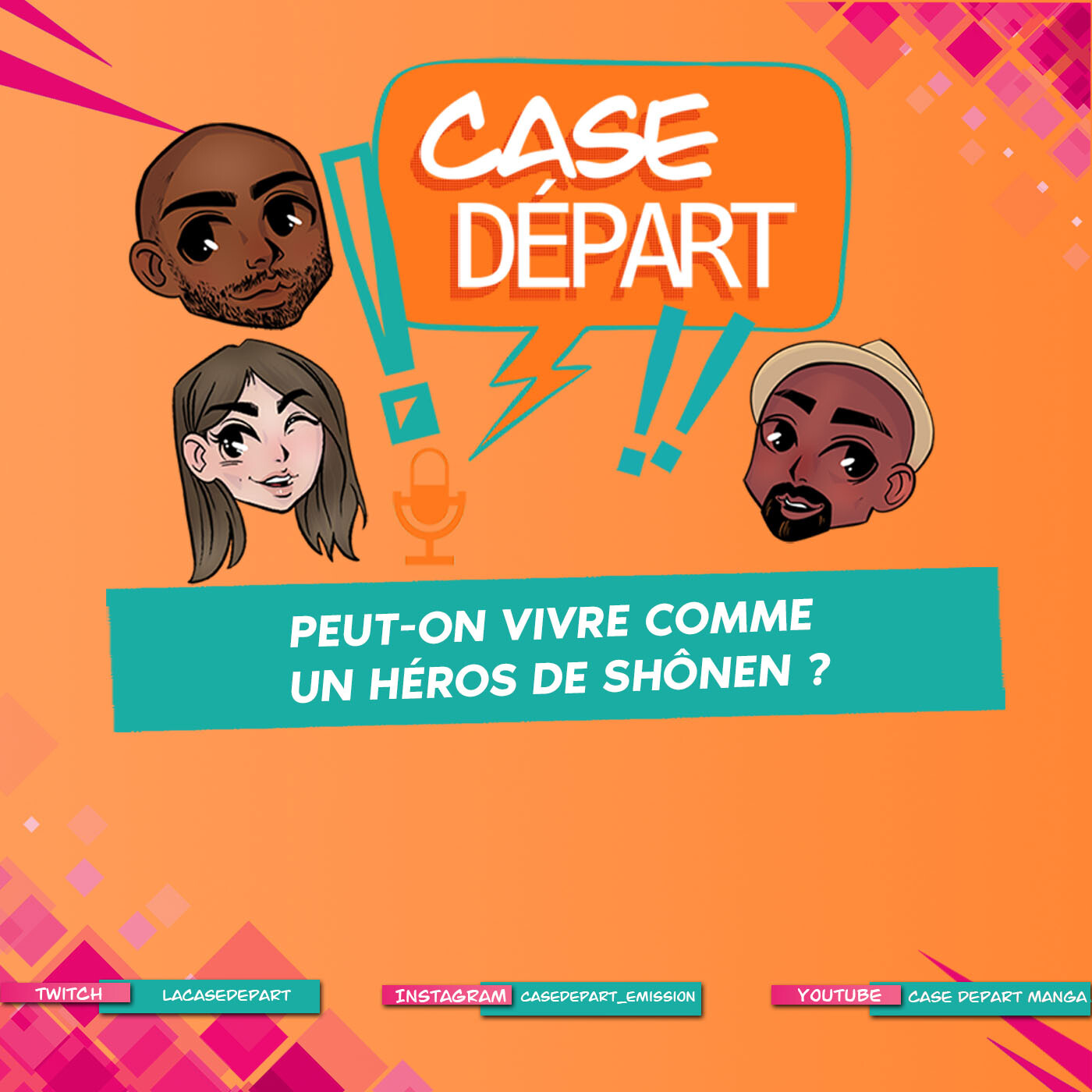 Case Départ - Le podcast manga et développement personnel