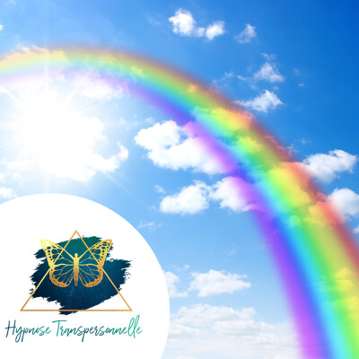 Hypnose Transpersonnelle® 250 : Arc en ciel, Elfe plein de sagesse, Fleurs colorées cover