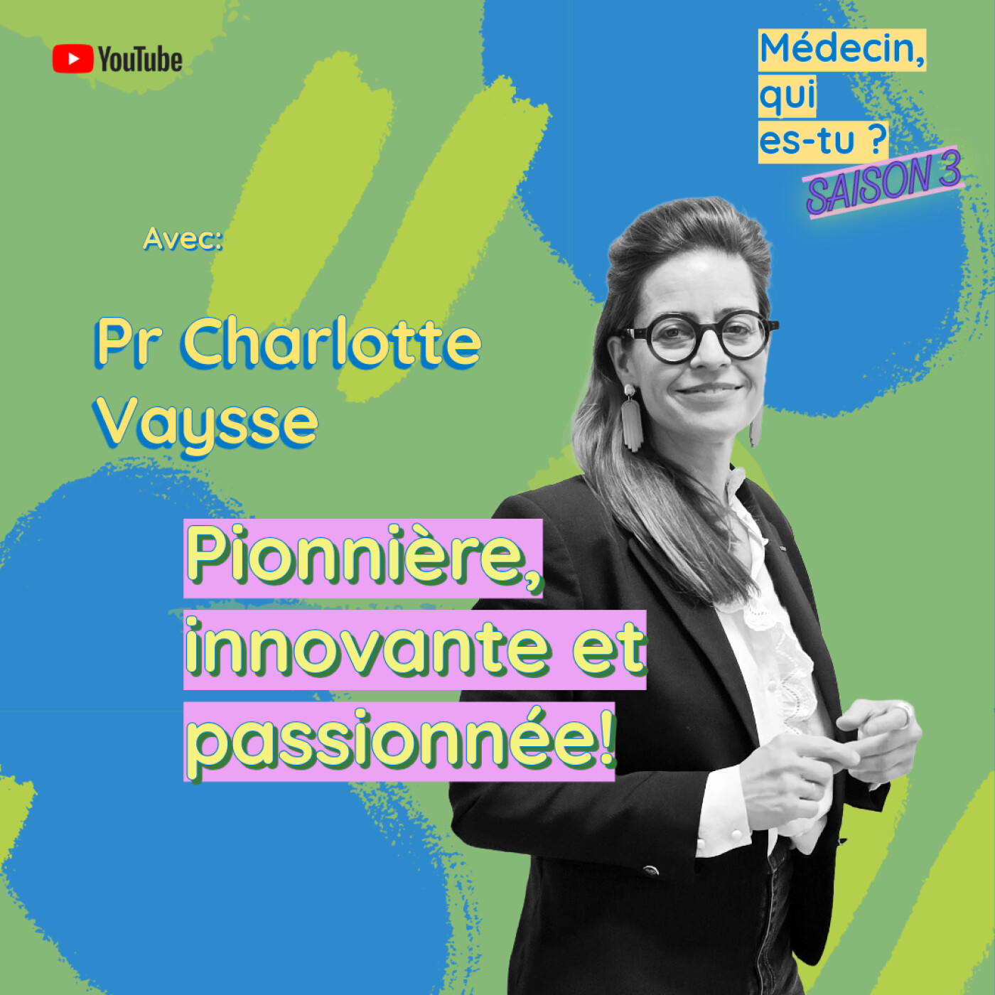 #61. Pr Charlotte Vaysse: Pionnière, innovante et passionée! episode artwork