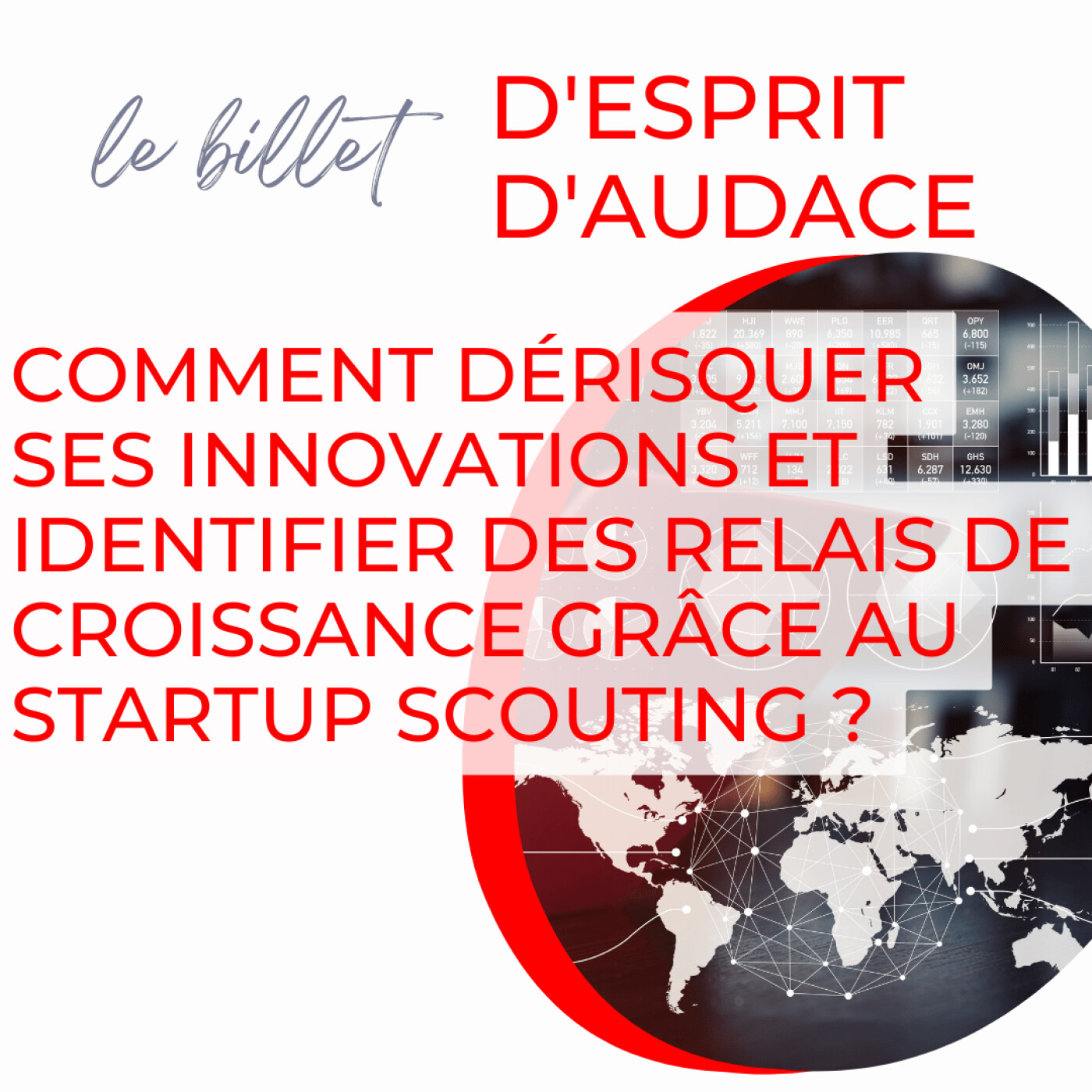 le billet d\'Esprit d\'Audace