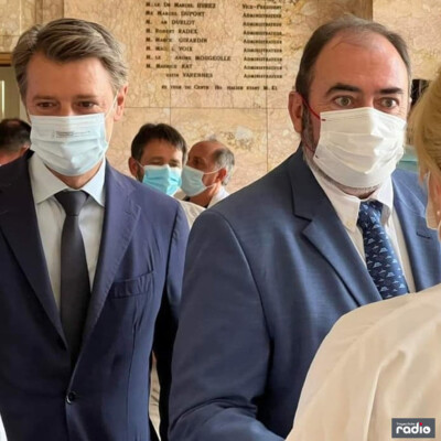 L'INFO DU JOUR - François Braun était dans l'Aube vendredi cover