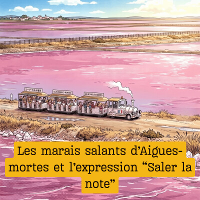 Les marais salants d'Aigues-mortes et l'expression "Saler la note" cover