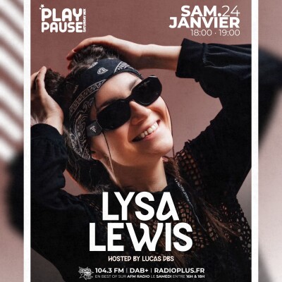 PLAY PAUSE SATURDAY MIX - @ LYSA LEWIS · 24.01.26 cover