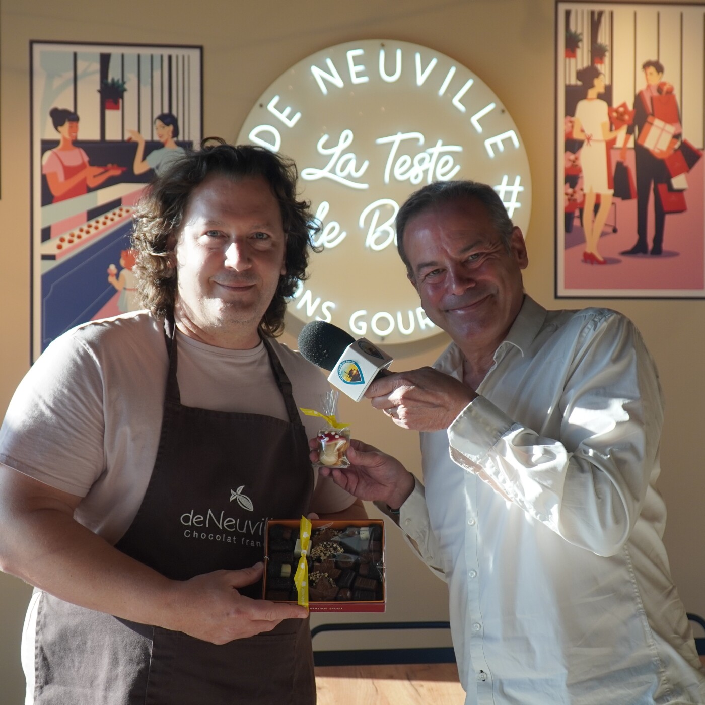 Depuis la chocolaterie De Neuville à La Teste, Aurélien Maheut nous décrit sa vitrine pour la saison d'automne et les dernières nouveautés episode artwork