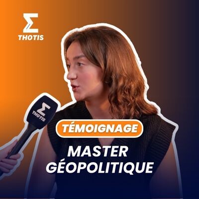 Master Géopolitique - Thotis cover