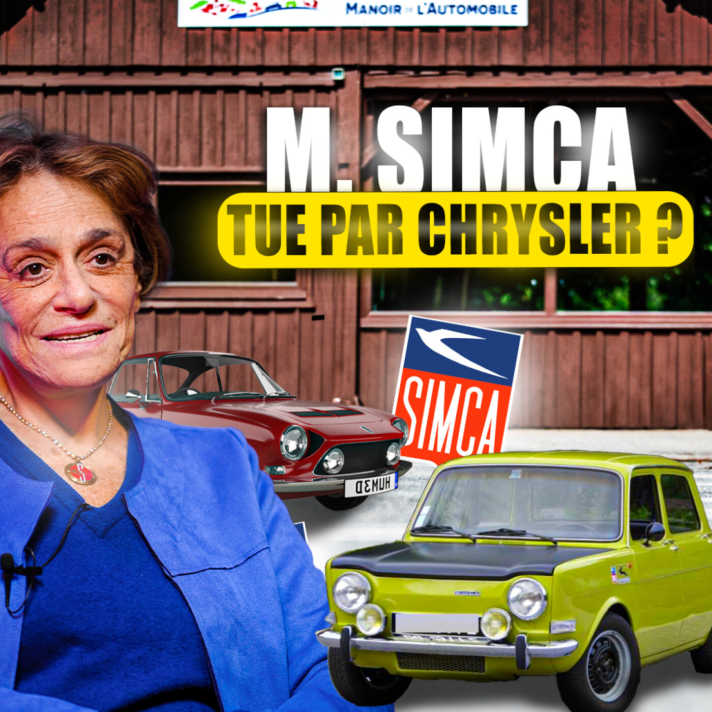 %233 « M. Simca » raconté par sa fille Caroline Pigozzi !⎥L’histoire de la marque  Simca