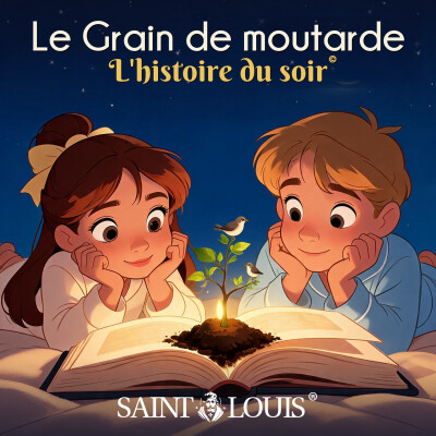 Le Grain de moutarde : une histoire de Jésus racontée aux enfants, histoire du soir à écouter en famille cover