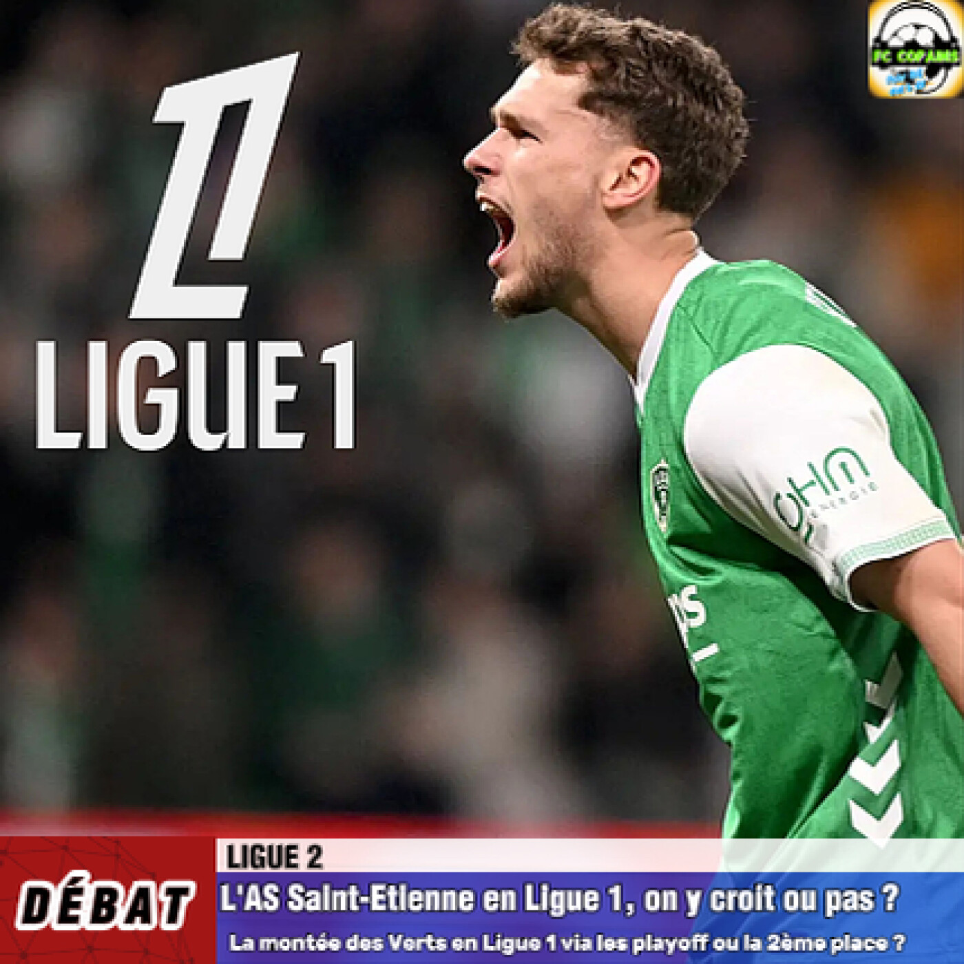 Débat Ligue 2 - L'AS Saint-Etienne🟢🟢 en Ligue 1, on y croit ou pas❓🤔