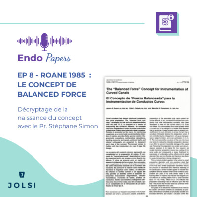 Endo Papers #8 : Roane 1985 – Le concept de Balanced Force cover