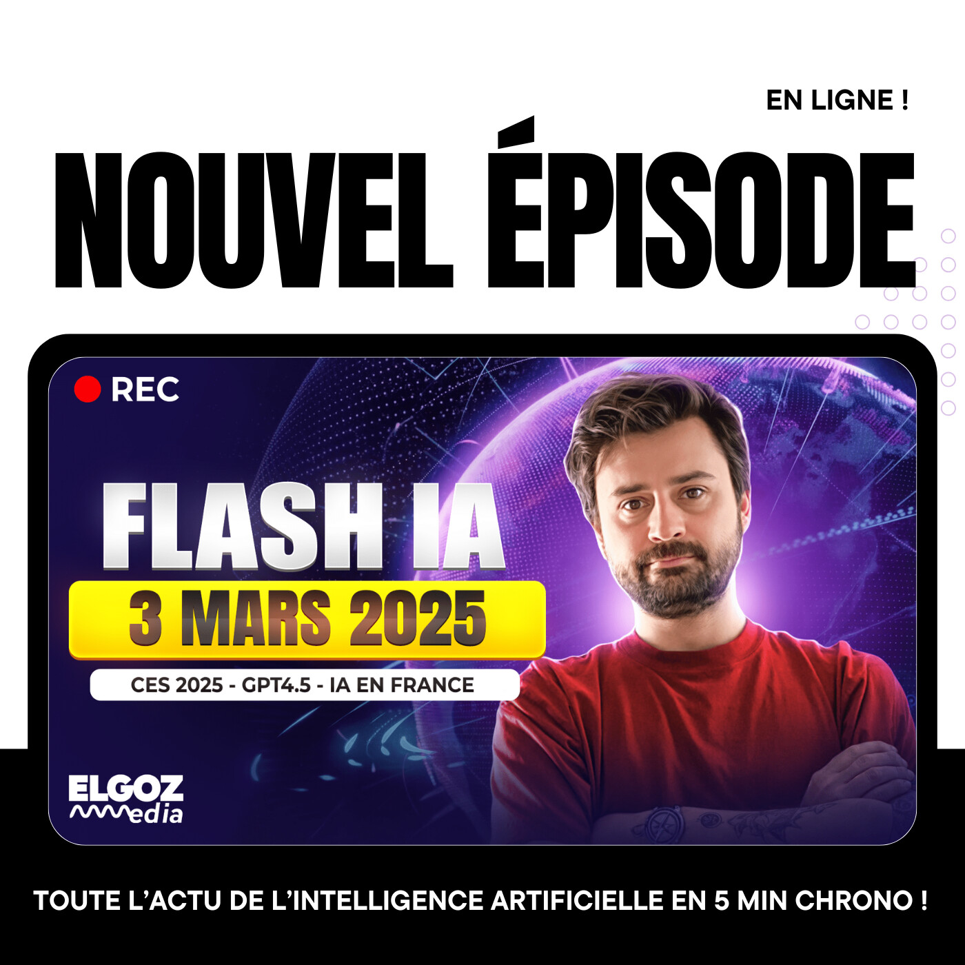🎙 FLASH IA PODCAST - L\'actu de l\'intelligence artificielle en 5 min chrono chaque matin ! 🤖