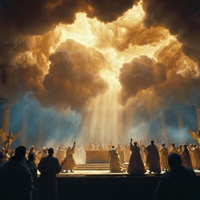 1 Rois 8 : 10-13 La Gloire de Dieu : Du Temple de Pierre à l’Esprit cover