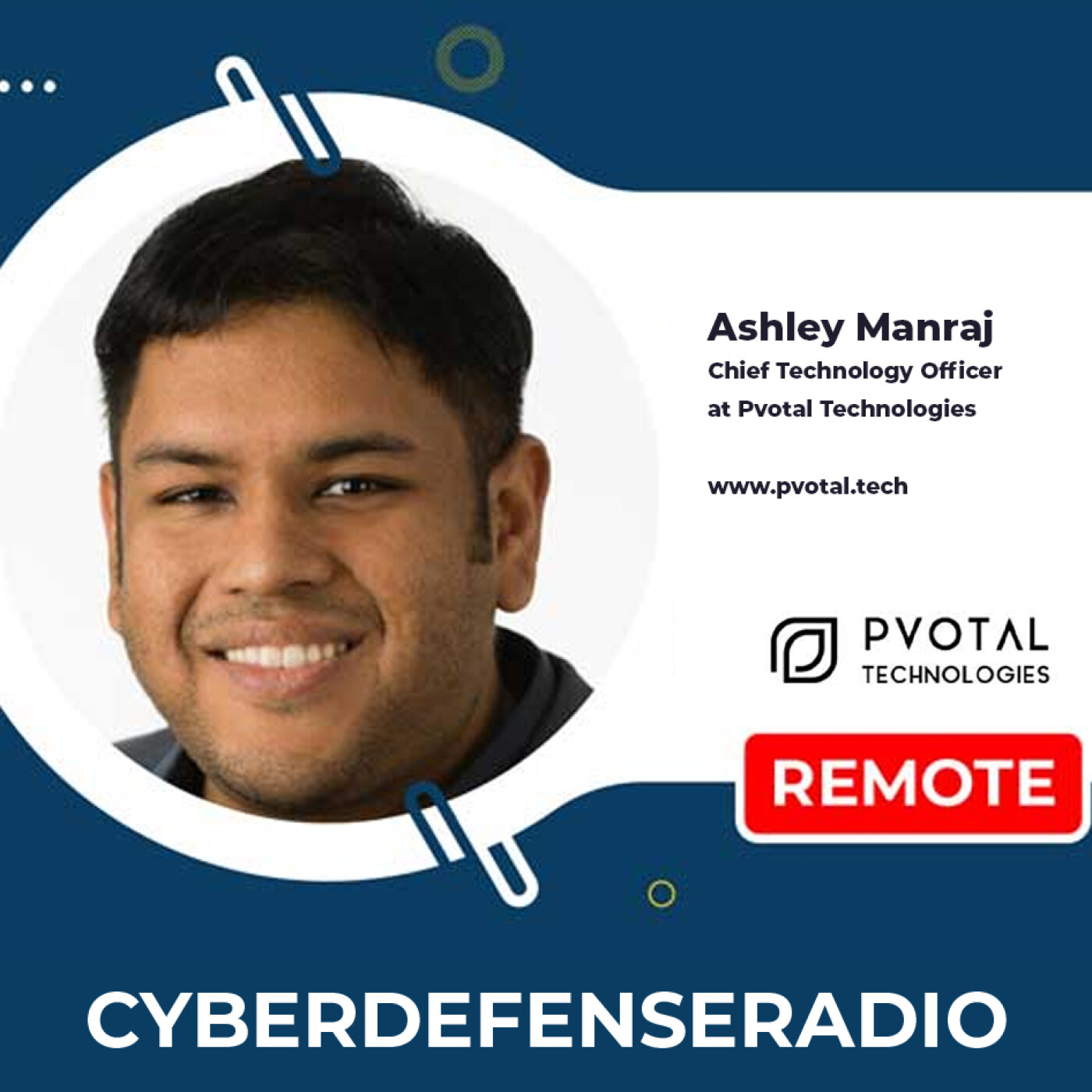 Cyber Defense Radio – Ashley Manraj - CTO - Pvotal Technologies – Hotseat Podcast II – 2025 Cyber Defense Radio – Ashley Manraj - CTO - Pvotal Technologies – Hotseat Podcast II – 2025