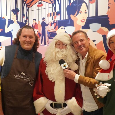Aurélien Maheut du Chocolat de Neuville a convié le Père Noël chaque mercredi et samedi à La Teste. Ils nous livrent leurs impressions cover